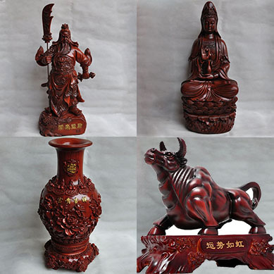 樹(shù)脂仿紅木佛像批發(fā)，樹(shù)脂工藝品制作教學(xué)模具制作